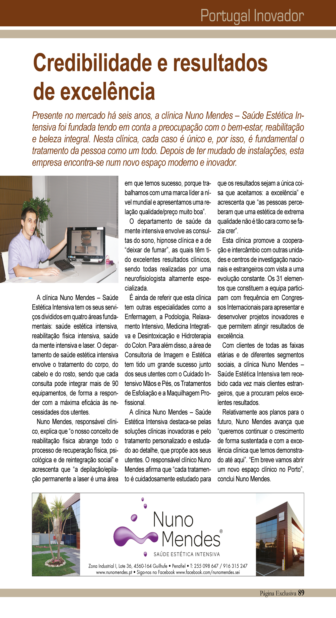 Credibilidade e Resultados de Excelência